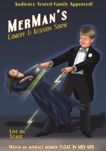 MerMan's Comedy and Illusion Shows - Comedy Magician - Norfolk, VA - Hero Main