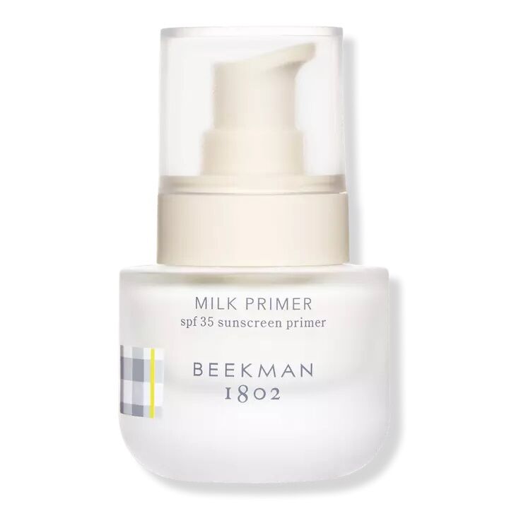 Best travel-sized sunscreen primer by Beekman. 