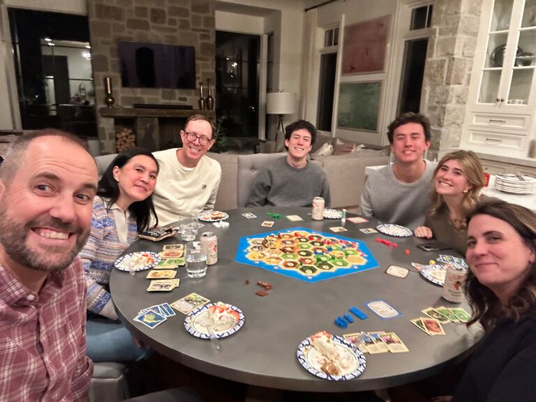 Settlers of Catan night.