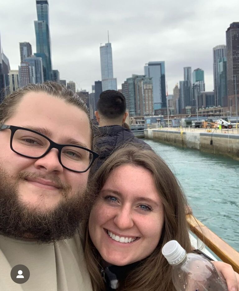 For our 3rd anniversary, we went on a trip to Chicago, Illinois, together. This was the first time we had ever gotten to spend our anniversary together. 