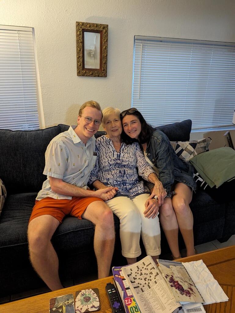 Can't have enough Nanas! Featuring Grandma Anita in Florida.