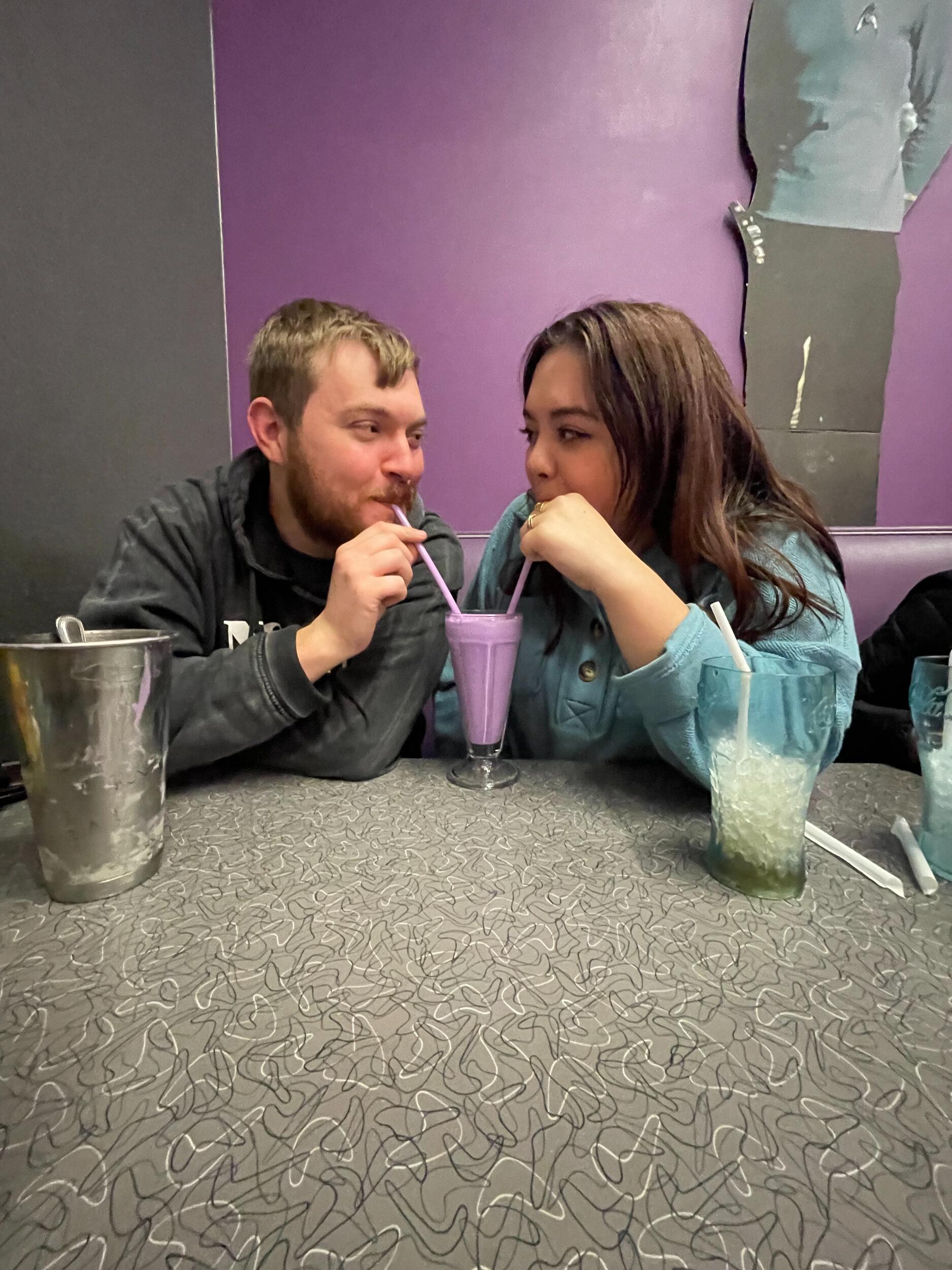 The two of them went on lots of fun dates together, trying new restaurants, lots of coffee, and cool bookstores.