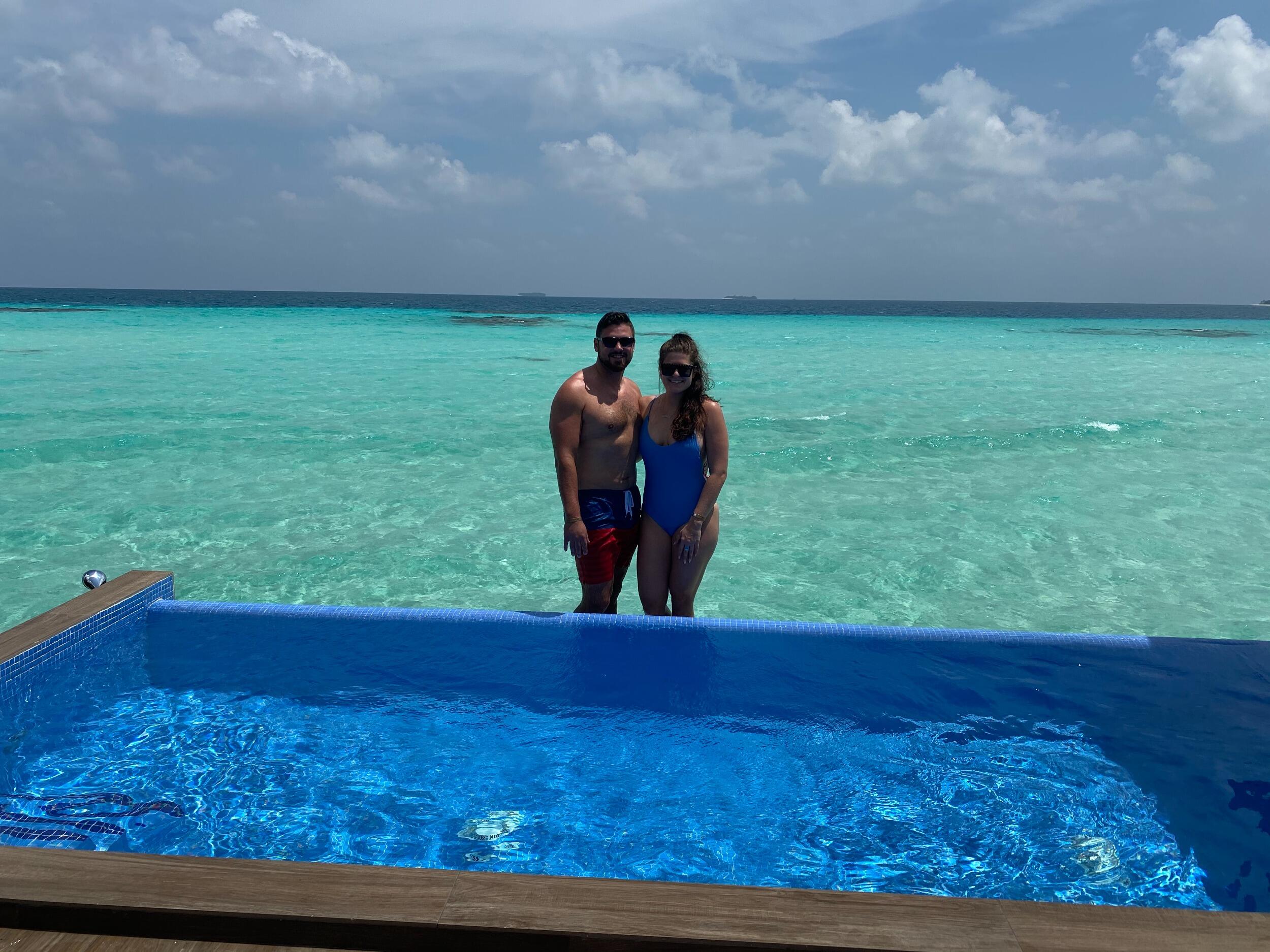 First big trip together to the Maldives! If you can tolerate each other for a 24-hour plane ride, you are meant to be!