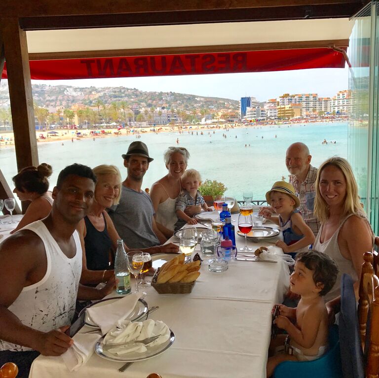 Onan and Lily's first trip to Spain! Peniscola.