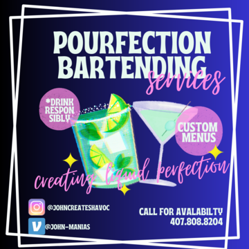 Pourfection Bartending Services - Bartender - Saint Augustine, FL - Hero Main