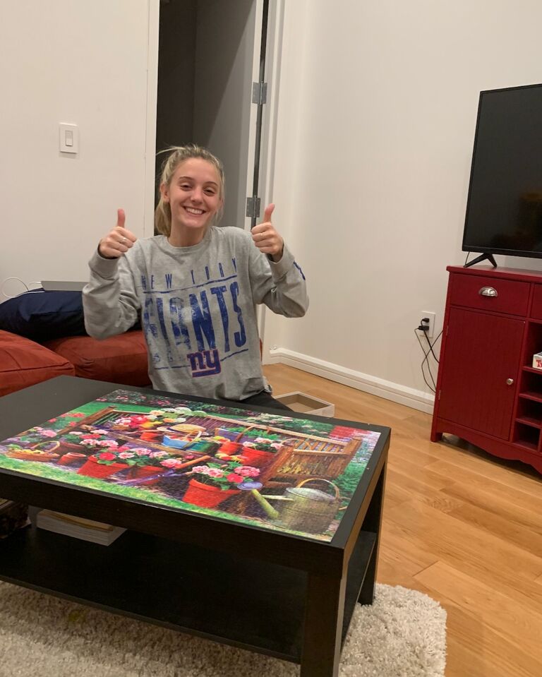 Puzzles were played,