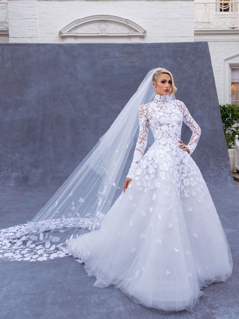 Paris Hilton's wedding dress