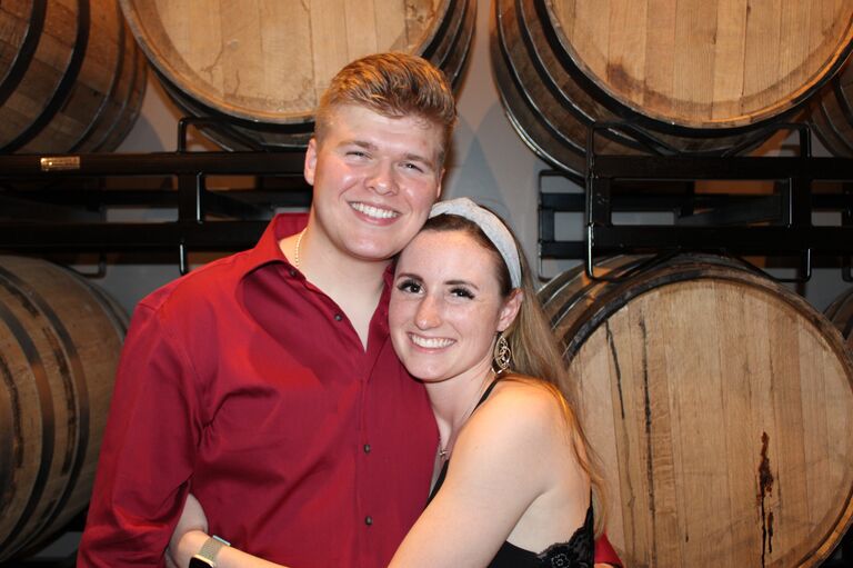 Brady and I graduated with our undergraduate degrees! 
