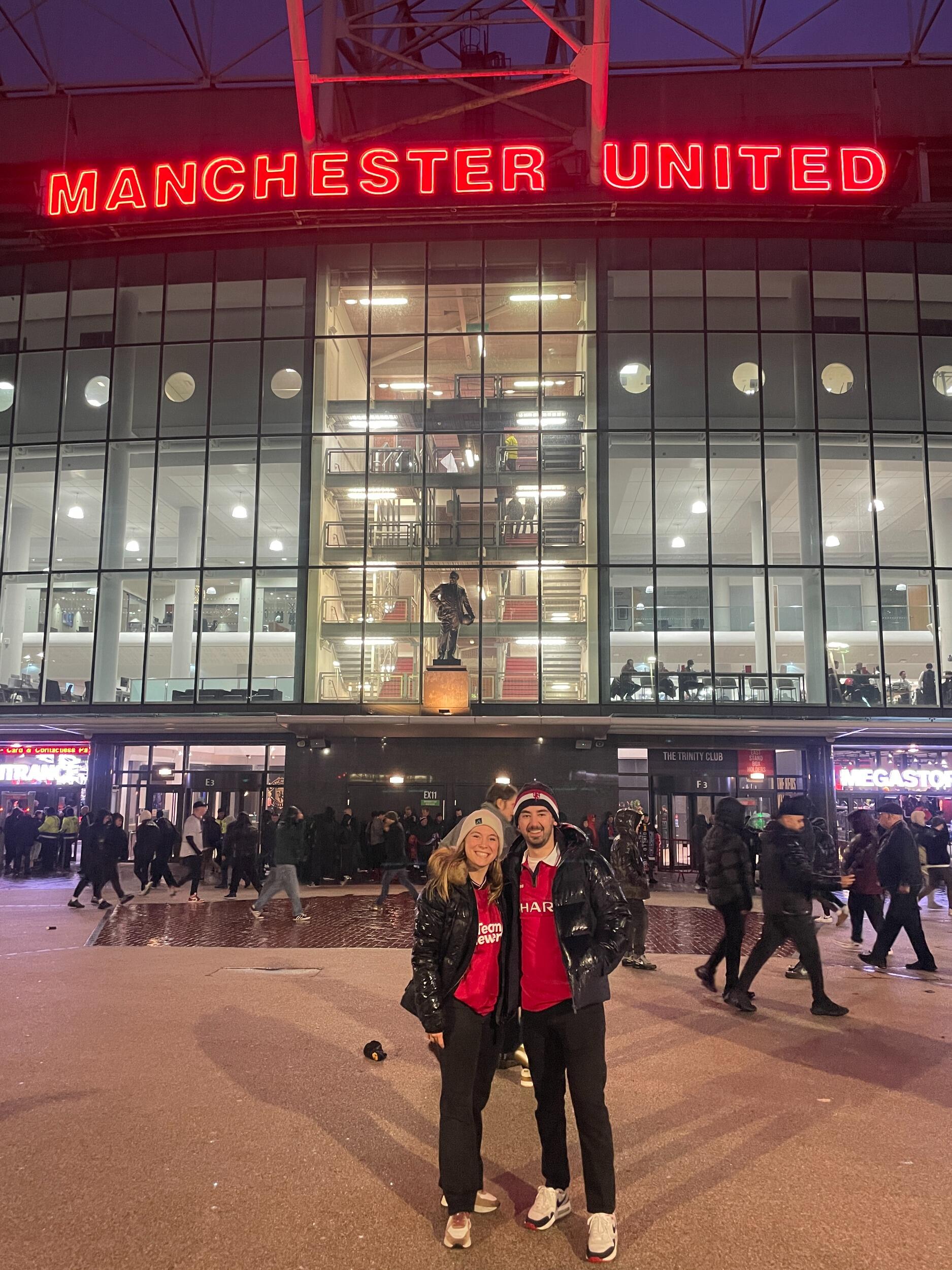 Third round of long distance... Caroline visits Patrick in England!  