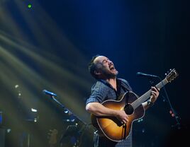 Dave Matthews band performing live.