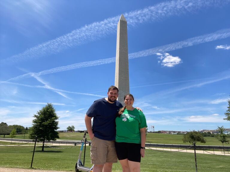 Anthony's dream trip to Washington D.C.