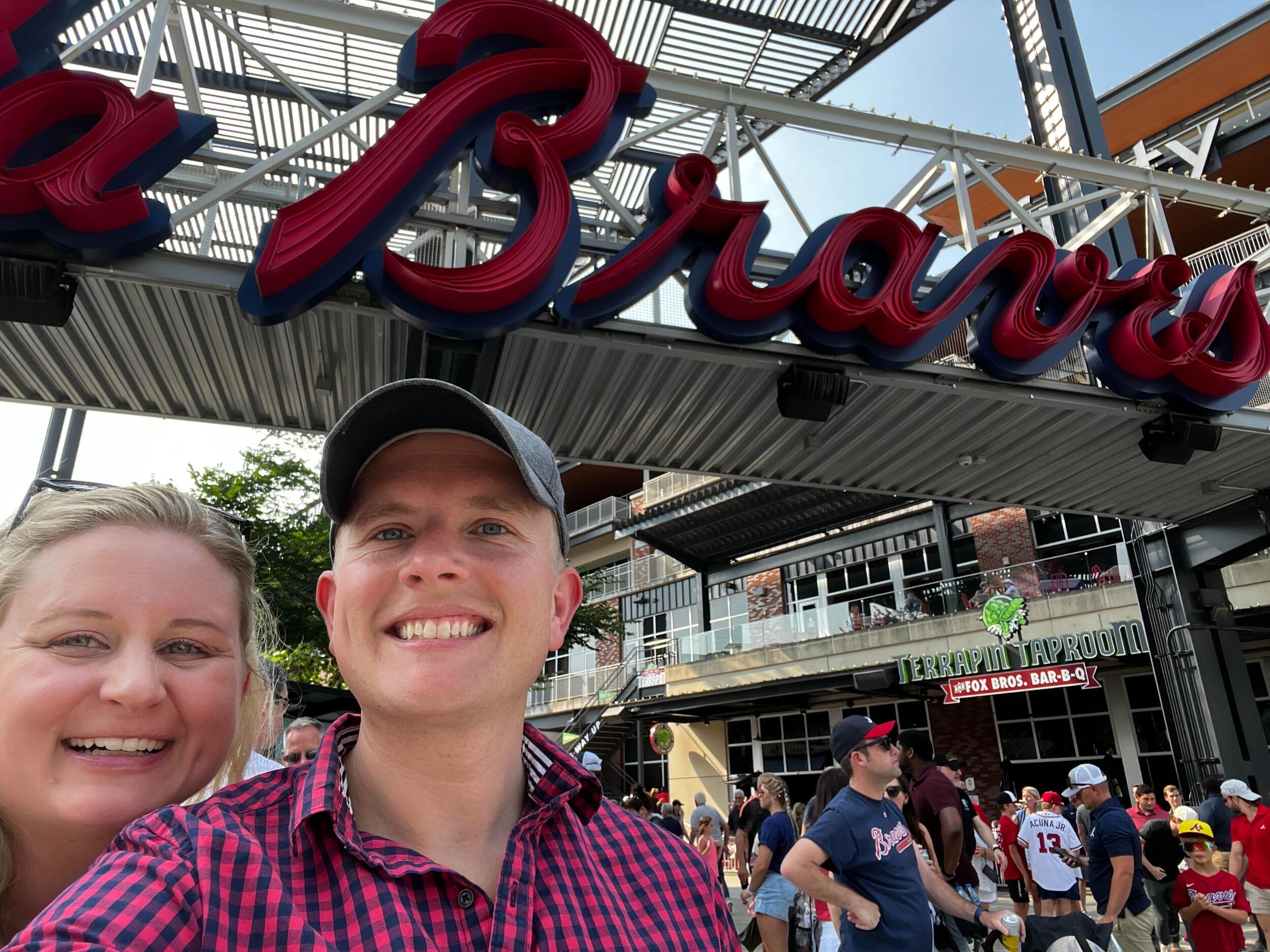 We returned to Atlanta, Georgia to watch our favorite baseball team for a second time.
