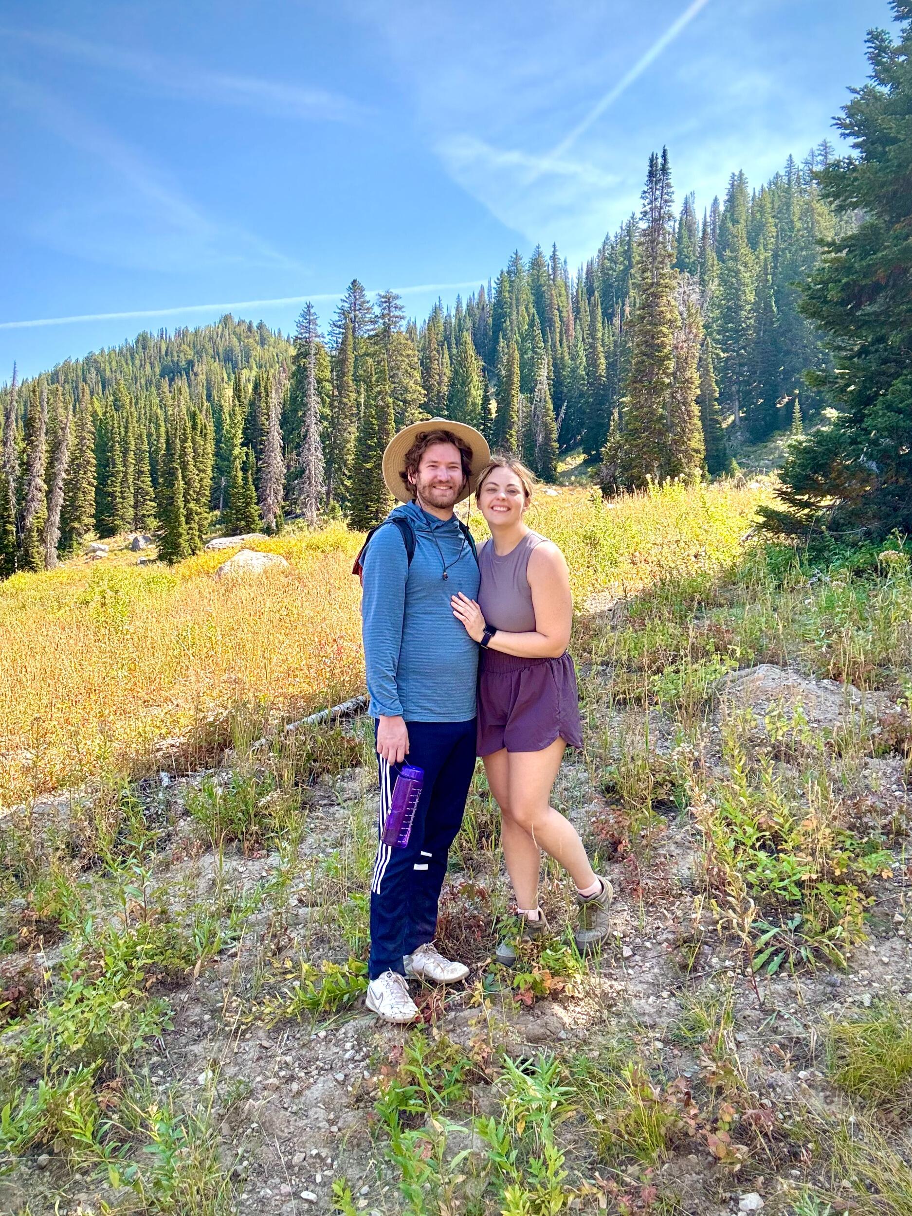 Long hikes make for good conversation. 