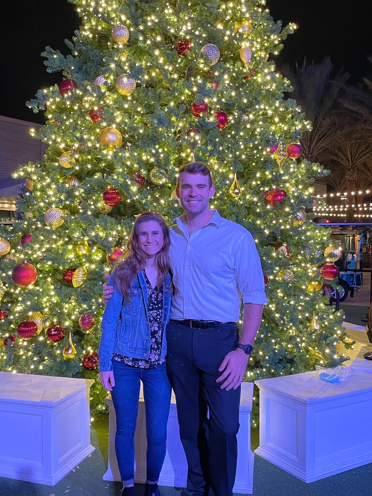 First Christmas together.