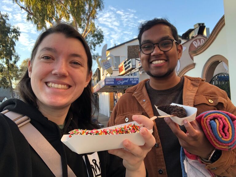 Our (second) first date!