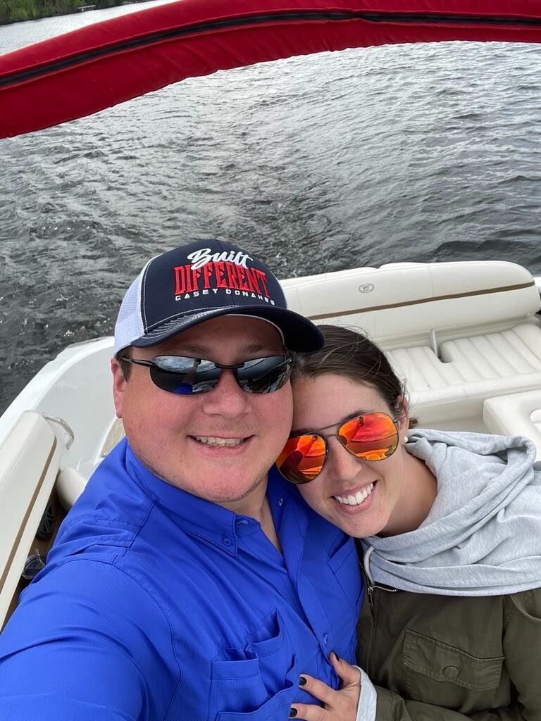 Spending time together on Lake Vermilion