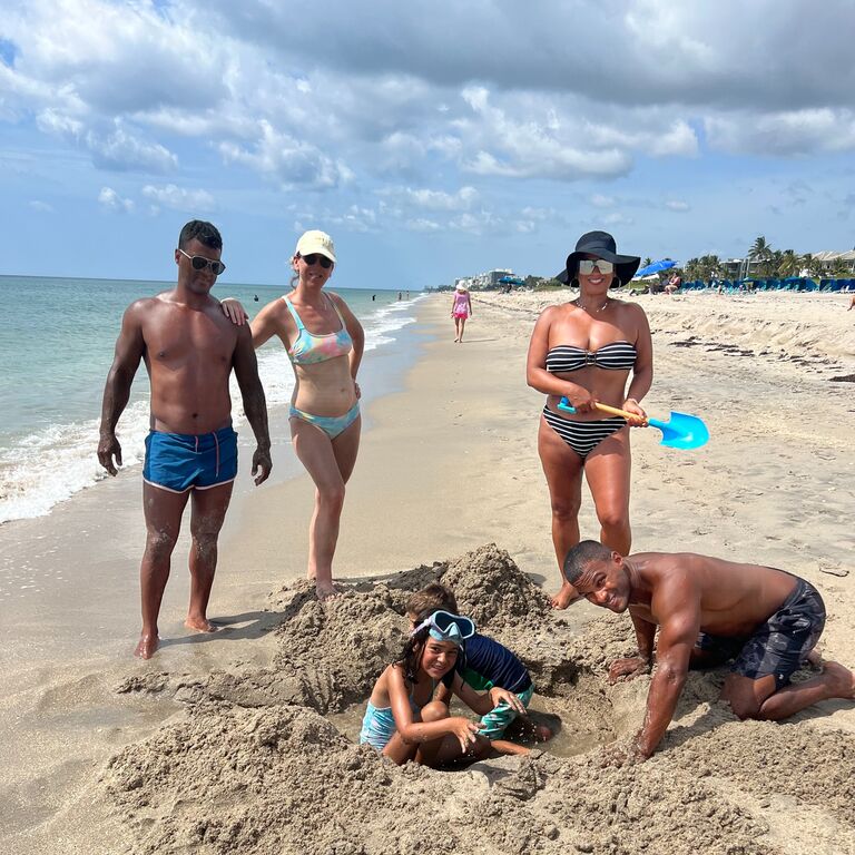 Spending as much time as we can with Onan's family in Florida, our escape from Minnesota! 