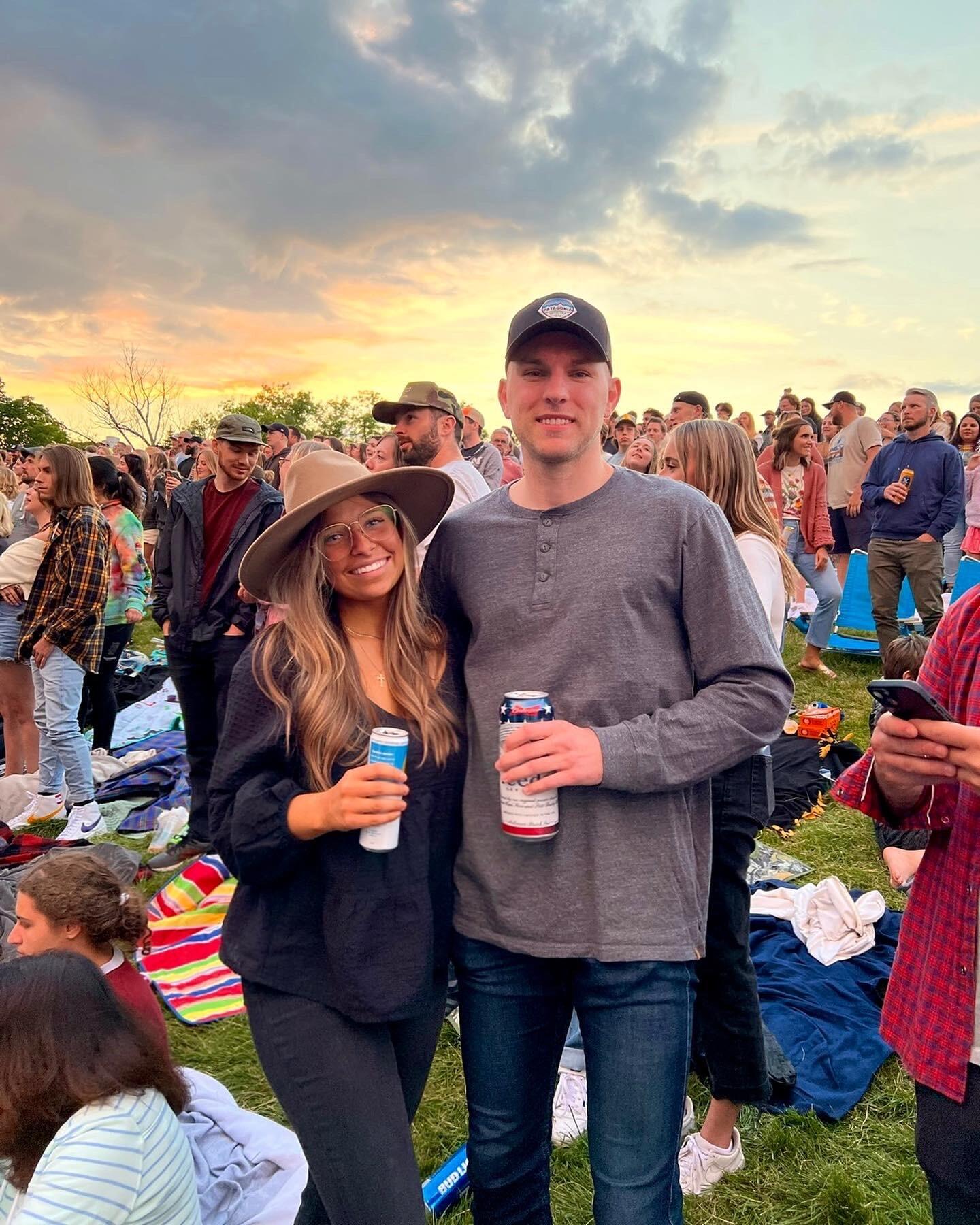 Alex took Madison to see her favorite band - The Lumineers