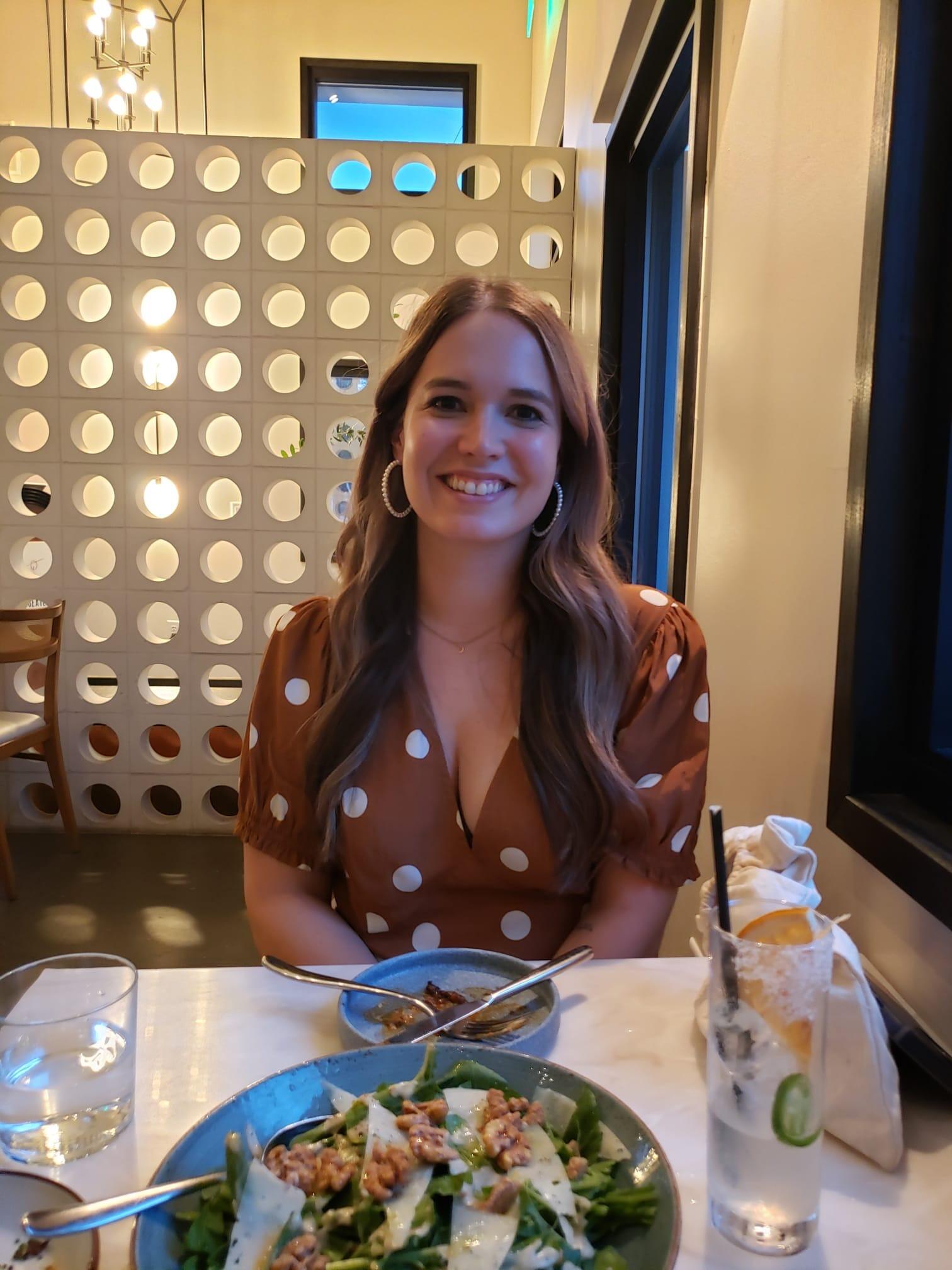 Some fine dining at a Spanish tapas restaurant down in Nashville, TN.  The food was divine and the company even better.   