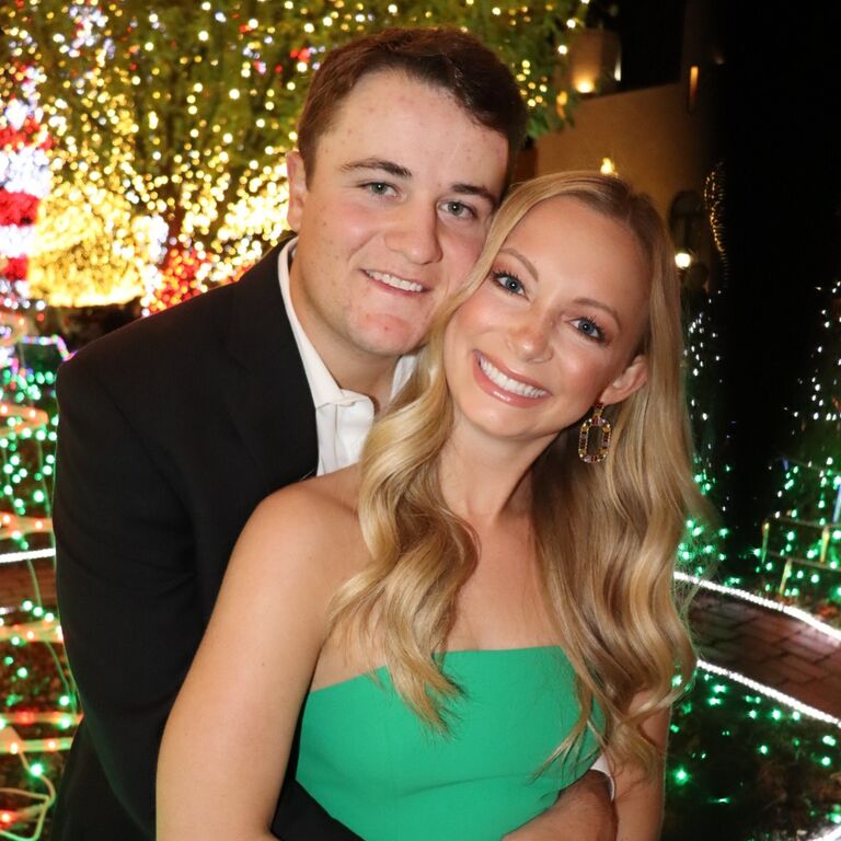 Due to COVID, all sorority functions were cancelled for the year, but we still got dressed up for our first fake function together, Kappa Kissmas.