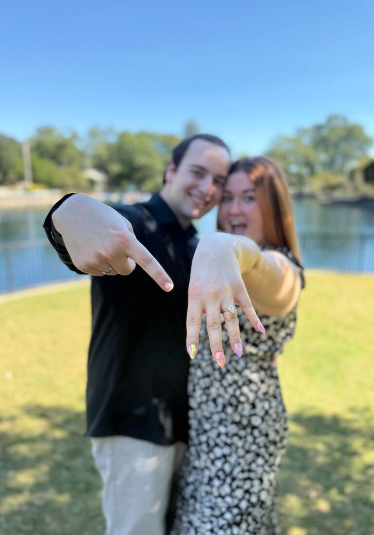 For more engagement photos, scroll right below this timeline, and you will see the picture gallery! 