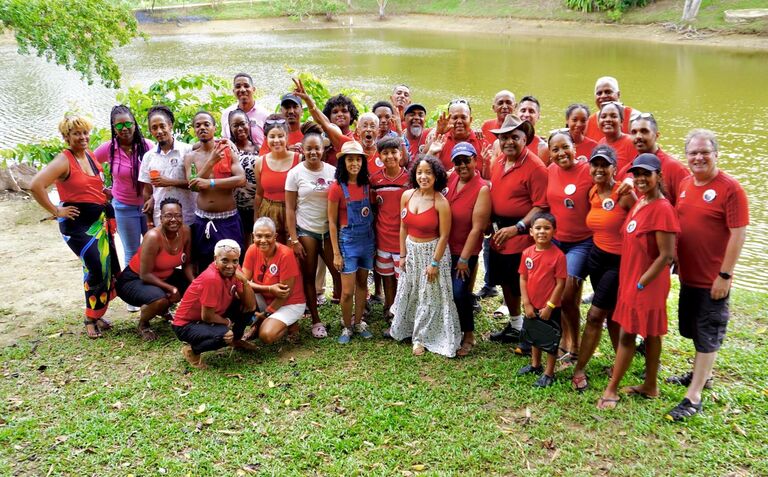 Our first trip to Trinidad & Tobago together for the Joseph Family Reunion! 