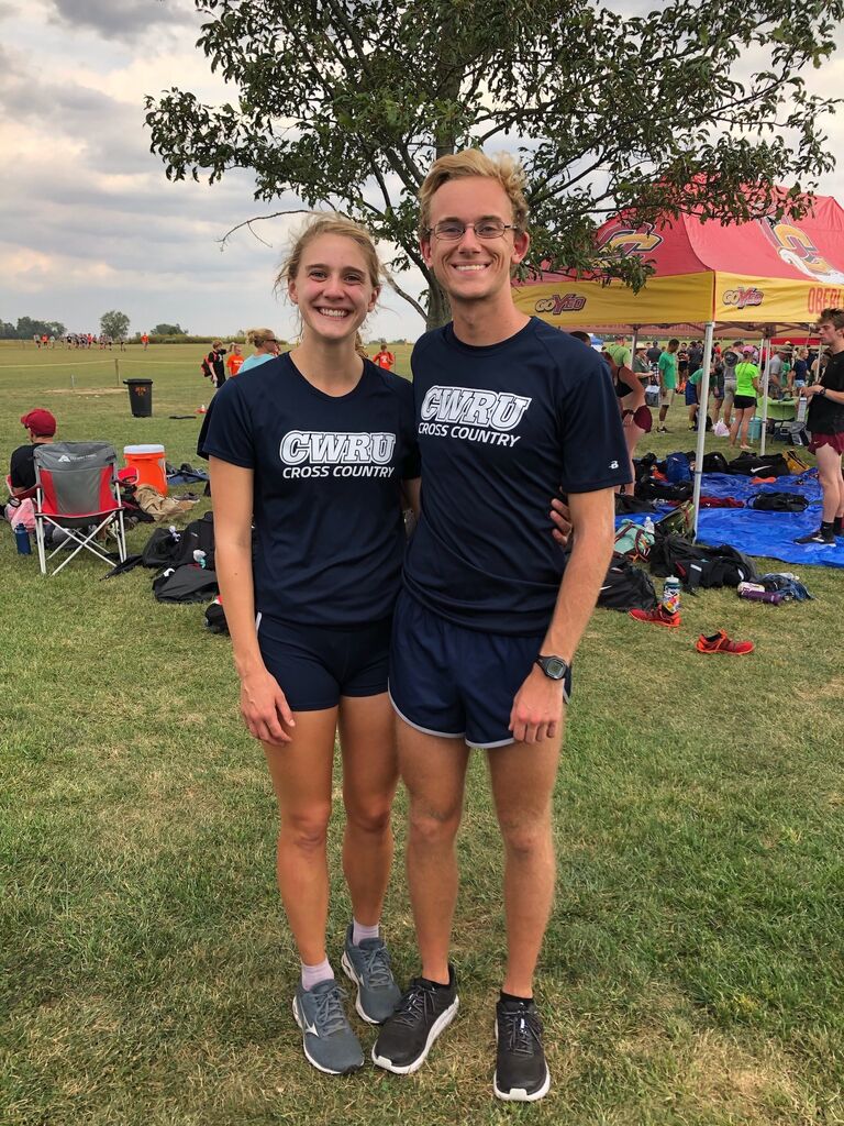 Running (what we didn't know would be) our last cross country season together