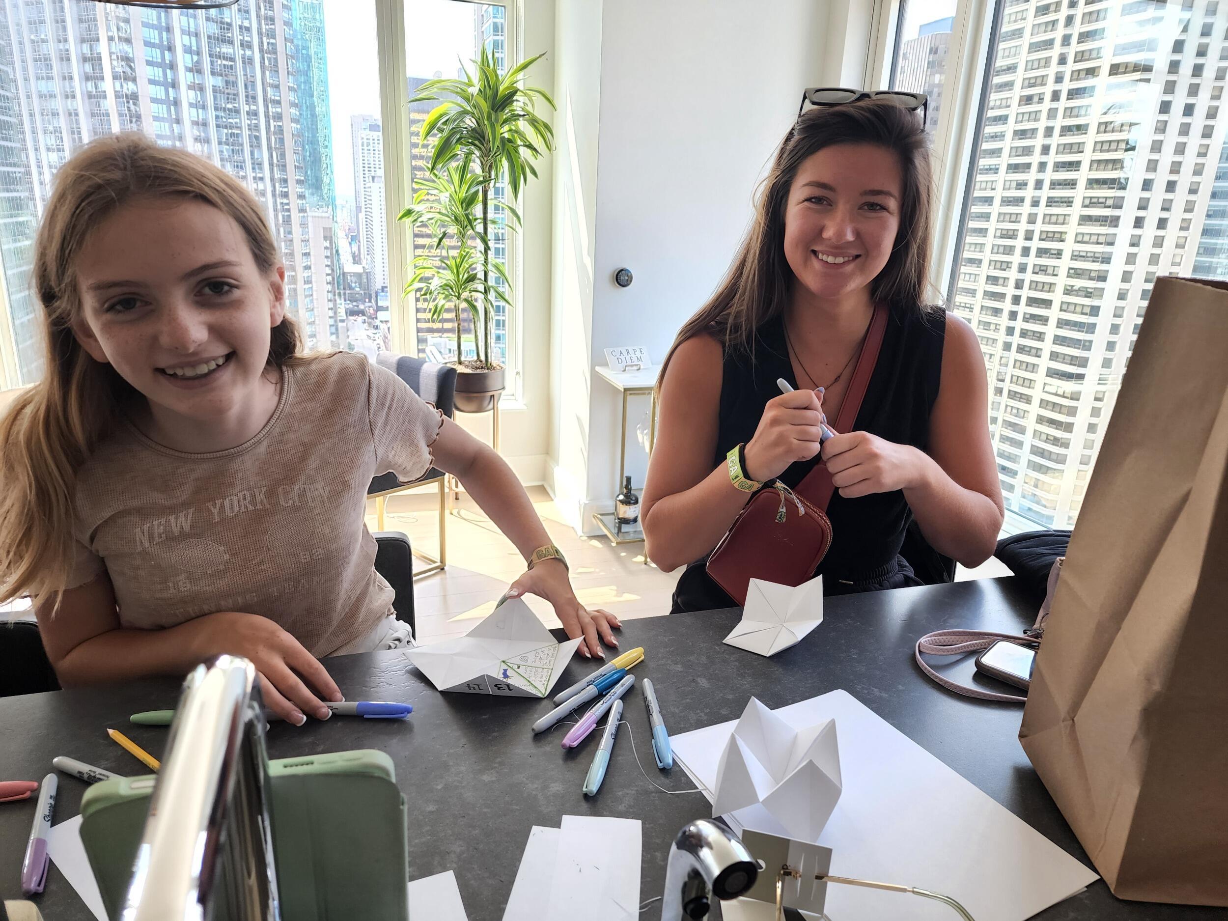 Briley and Mara make Cooti-Catchers