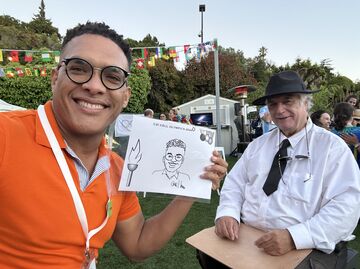 Gene Hamm - Caricaturist - Novato, CA - Hero Main