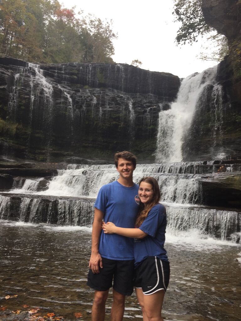 Exploring waterfalls in Tennessee
