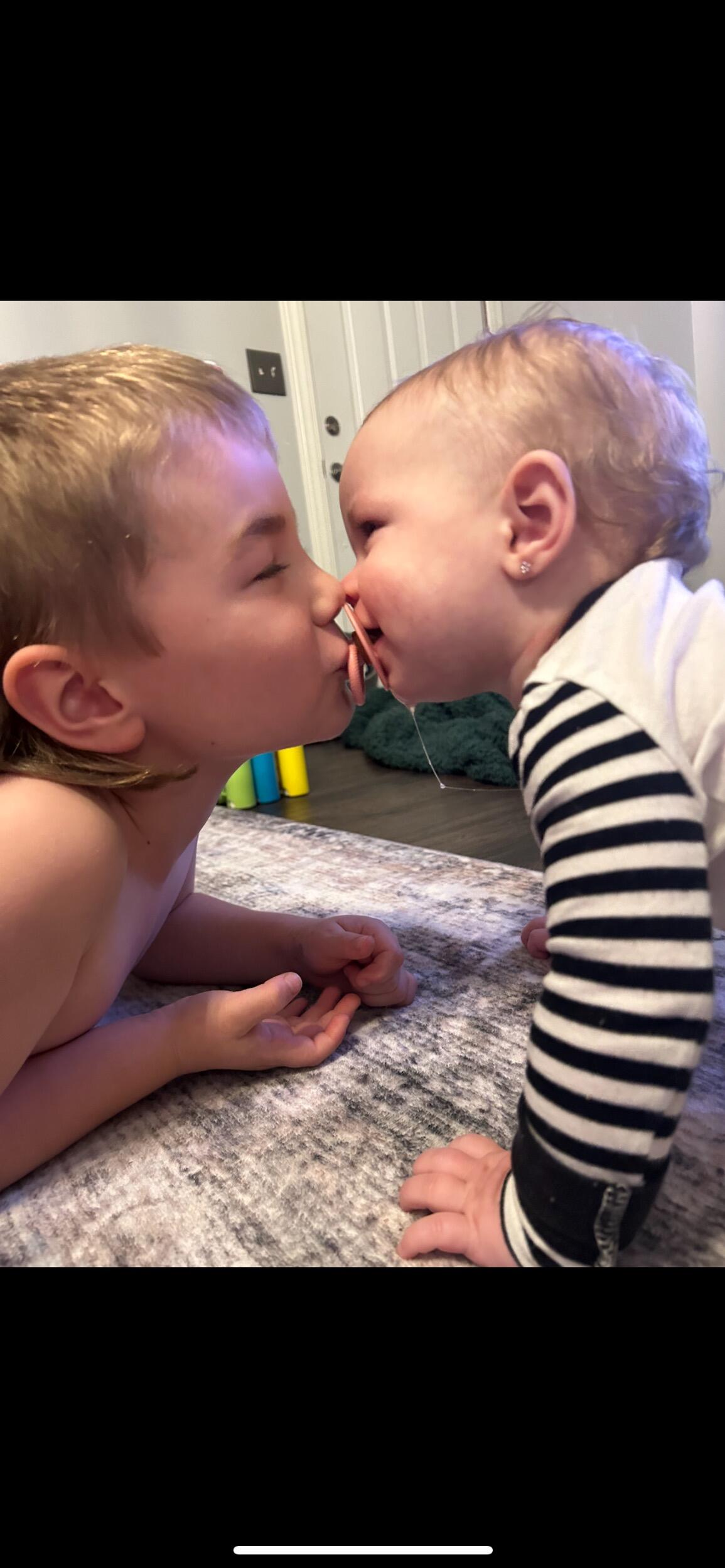 Just living our best life now with our babies🩵🩷