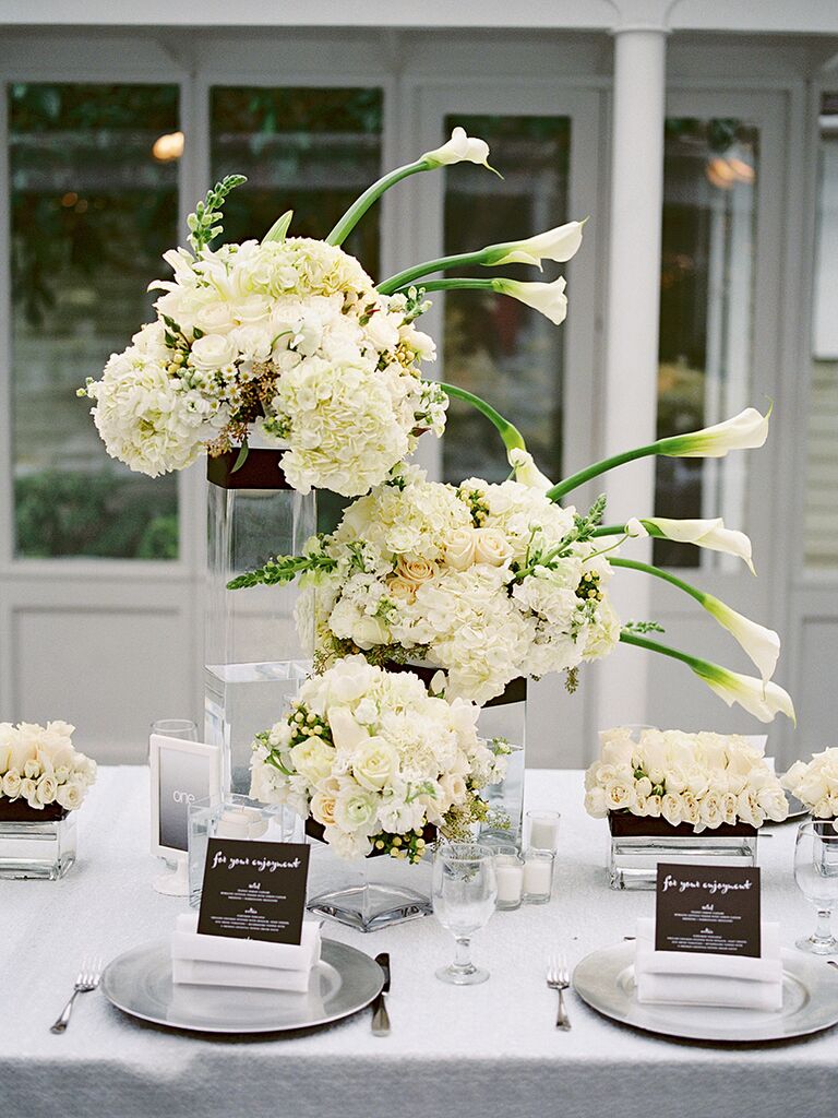 Floral arrangements should be on your wedding photography shot list