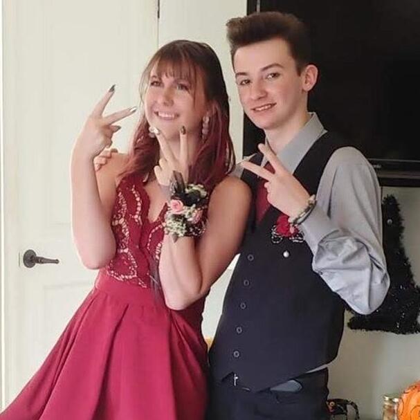 Technically not our first homecoming... But we looked so cute and matched! Last homecoming before the dreaded COVID-19!