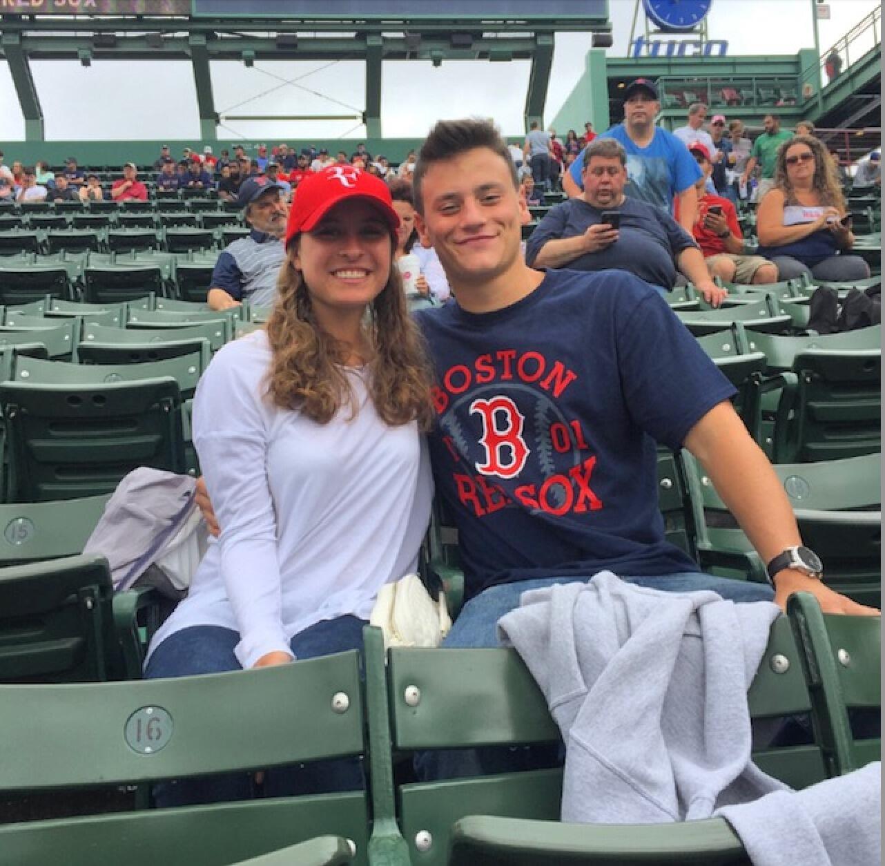 Taylor takes Jack to a Red Sox game for his 21st birthday.  

The couples first weekend away!