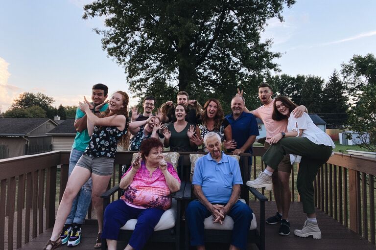 One big crazy family!!