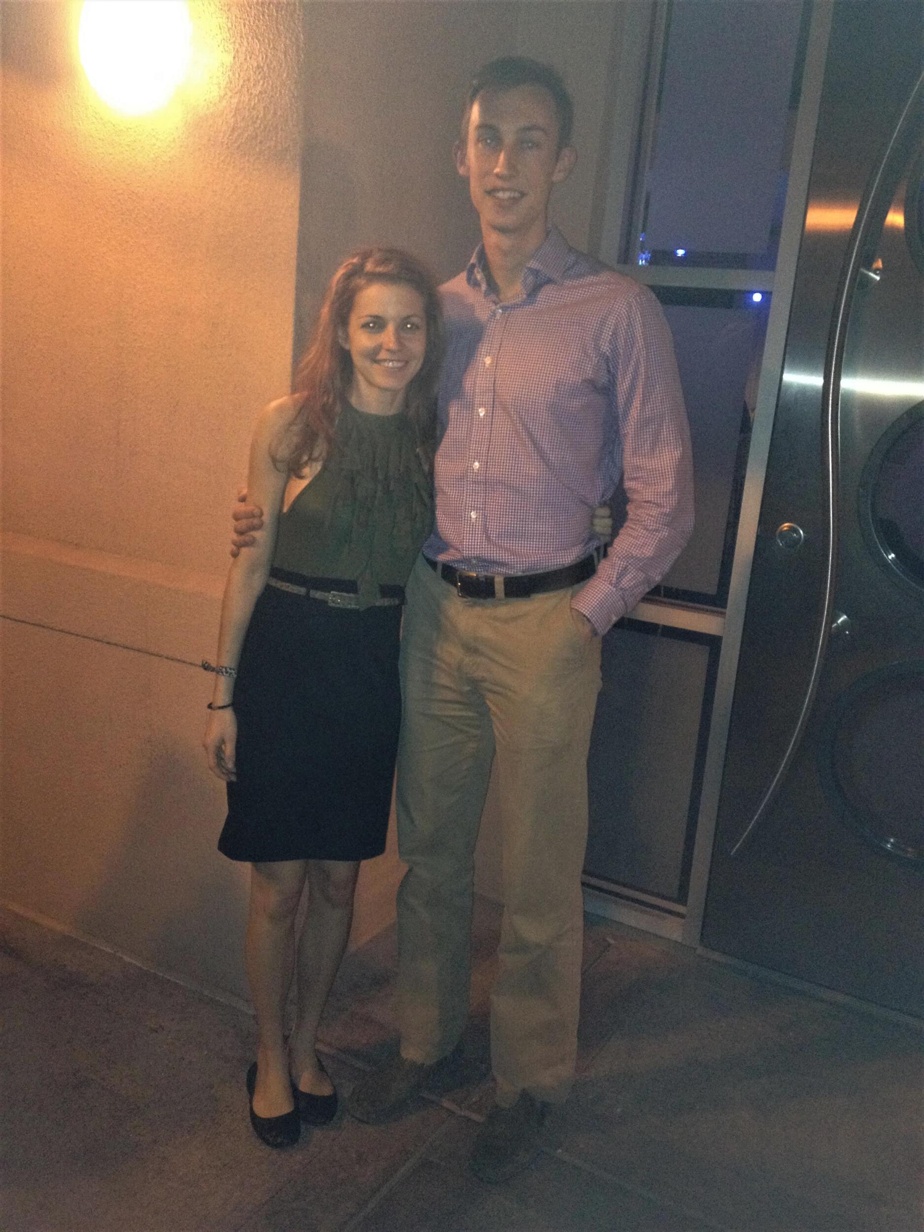 First date as a couple! At what would soon become our staple sushi spot