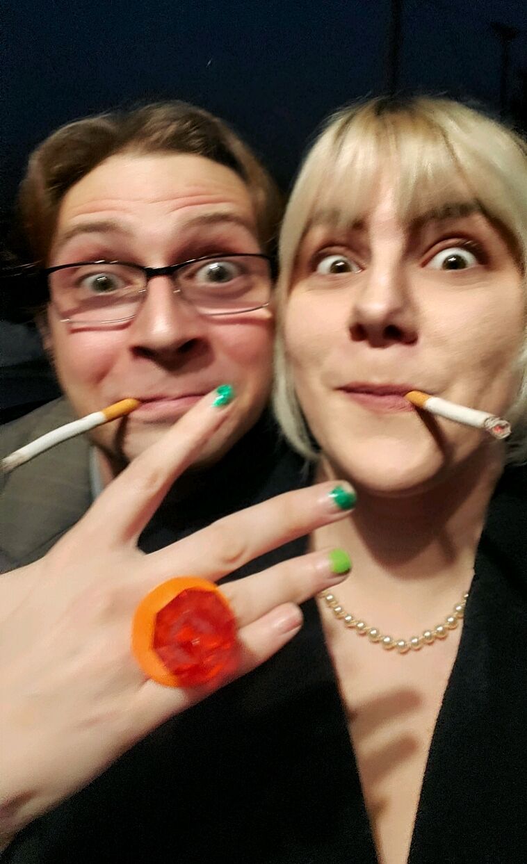 He "proposed" to me with a ring pop at Hilligers on a palindrome (it reads the same backwards if you swap the day/month. 22/02/2022) Twosday on a Tuesday we started dating ❤️