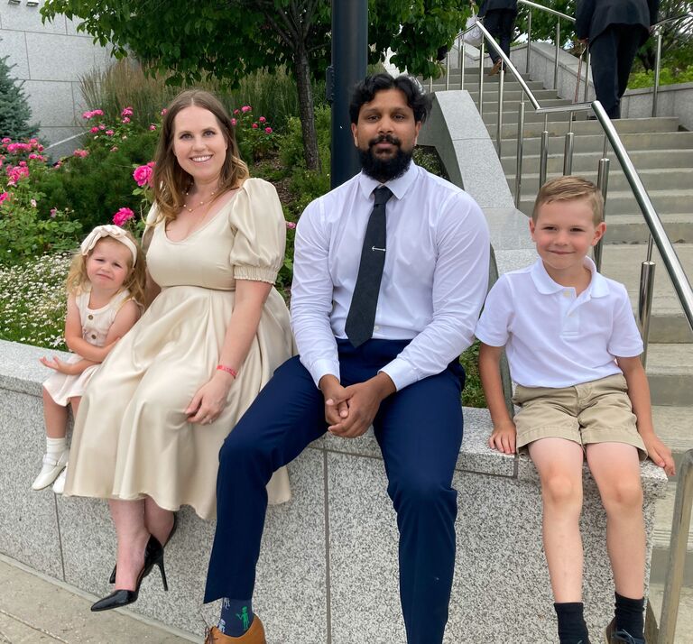 Kavel and I go to a lot of weddings hahaha only this time it was my own sister. My niece and nephews LOVE Kavel! Any chance my nephew has to play Mario Kart with Kavel is a blessed day. Seeing how Kavel is with my niece and nephews just melts my heart. Many times my niece has come to sit next to him on the couch and just sits there holding onto his arm, or leaning up against him. Maybe one day we will have our own little munchkins!