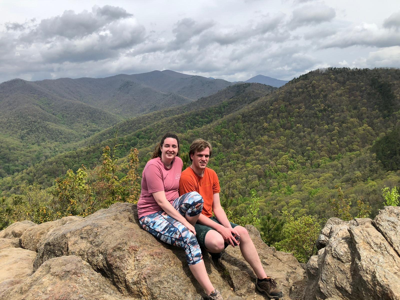 Hiking in the Blue Ridge Mountains