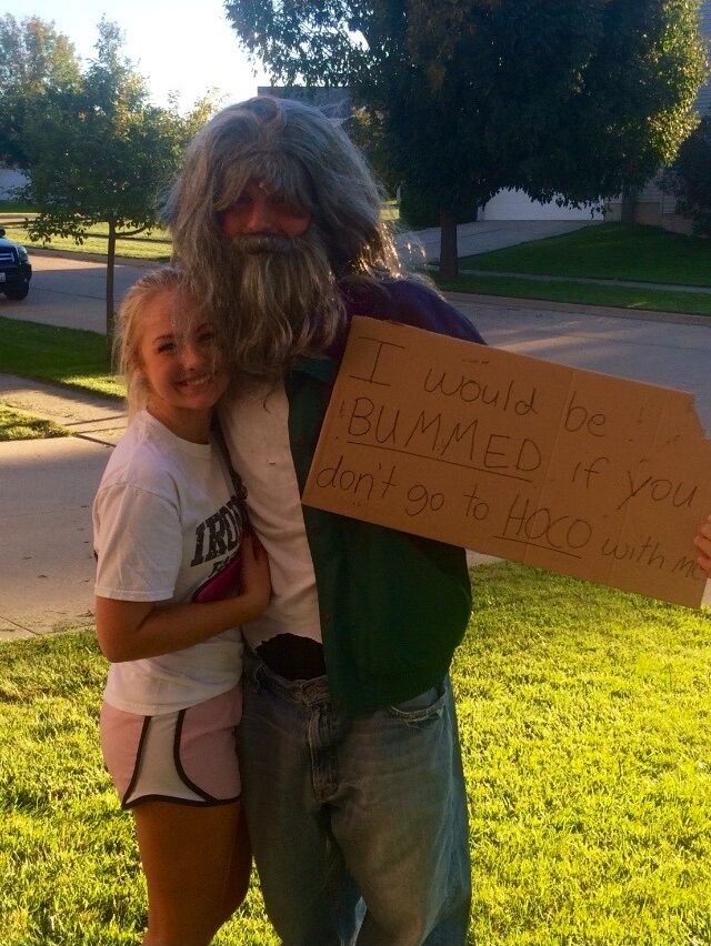 Nick asks Delaney to homecoming as a "bum"