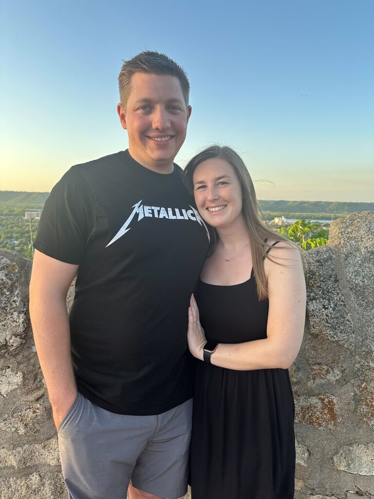 Visited Haley's sister in Winona, MN