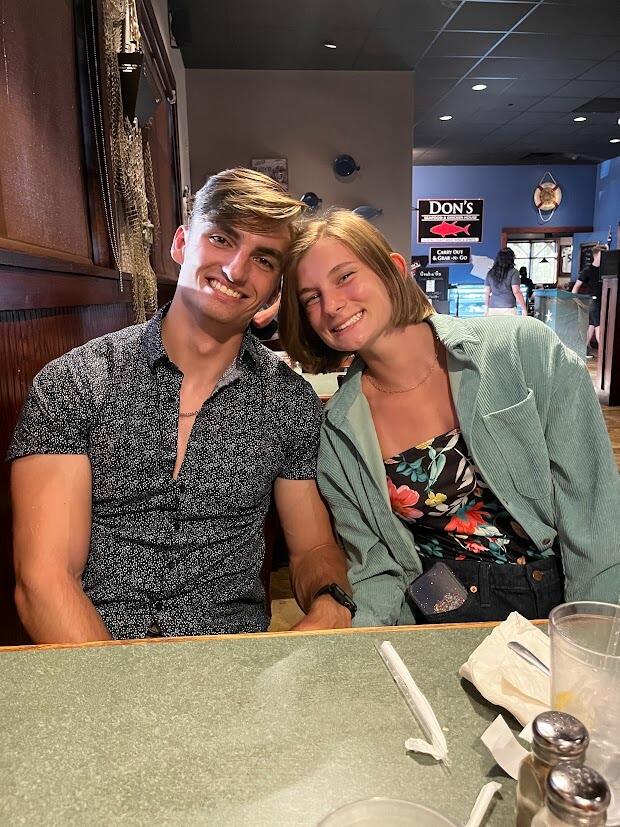 Our first vacation together. Chincoteague , VA with the Grimm family!