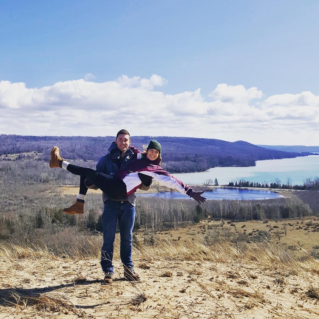 Our First Family Trip - Crystal Mountain Ski Trip & Sleeping Bear Sand Dunes 
