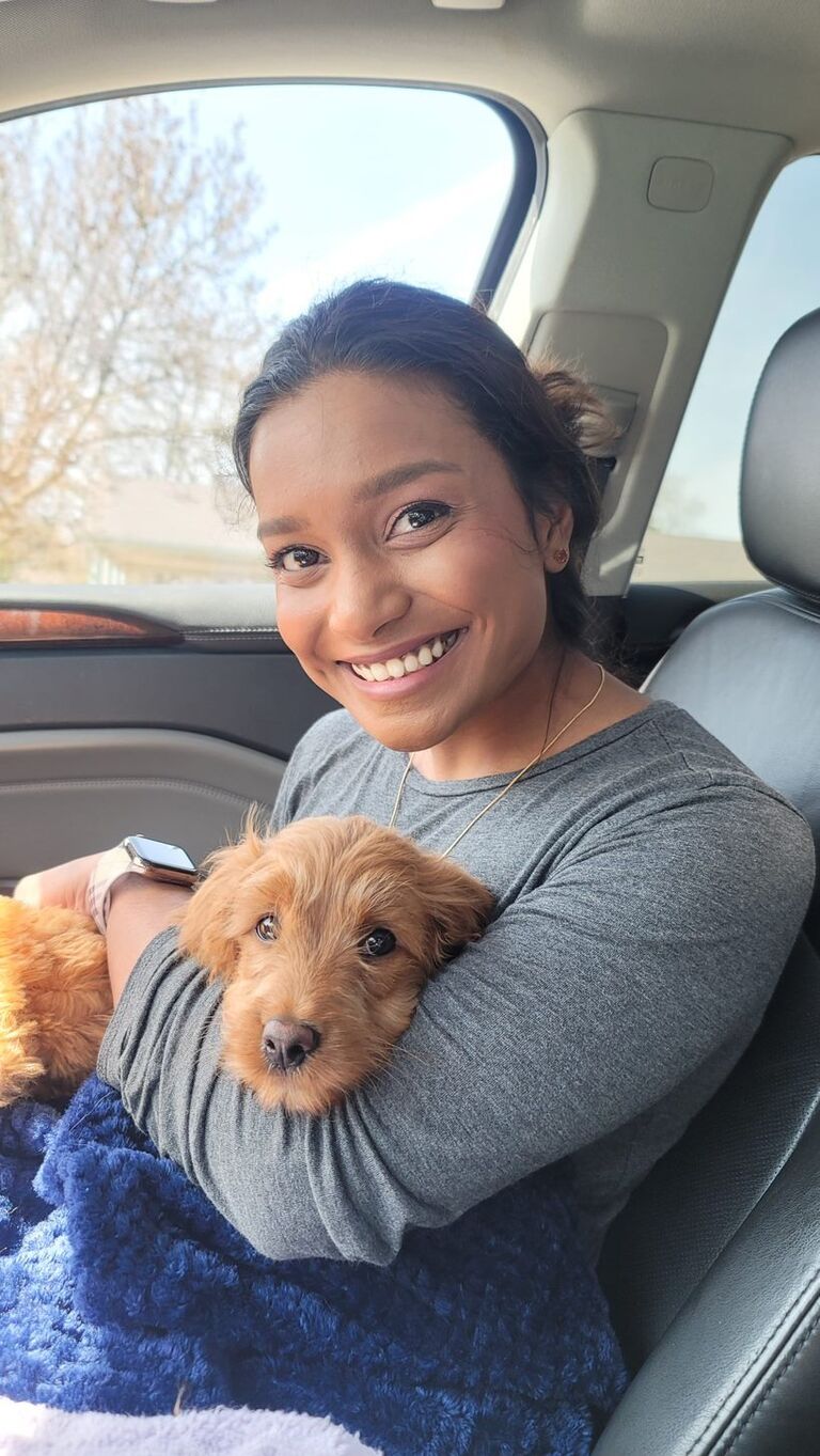 Dancer joined our family.