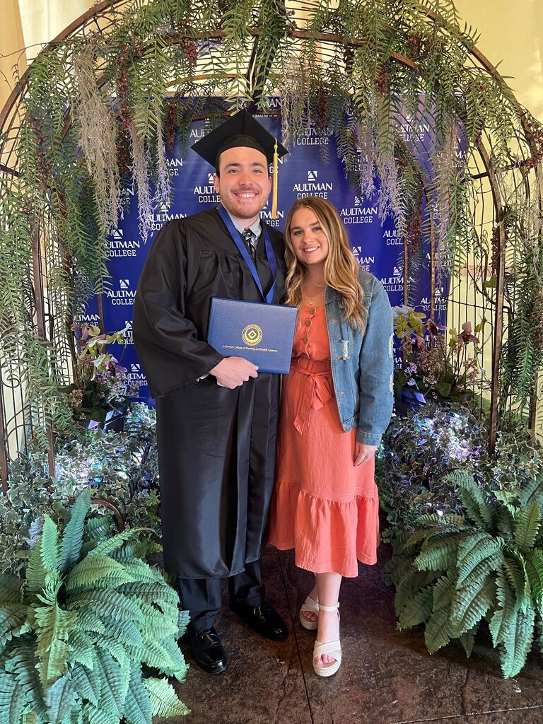 Nik's college graduation. All of his hard work finally paid off!  Nikolas Dalton - BSN, RN