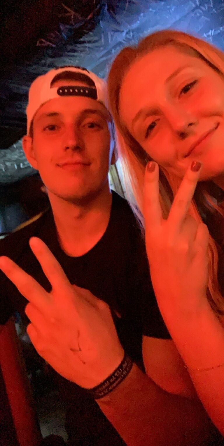 Our first picture together