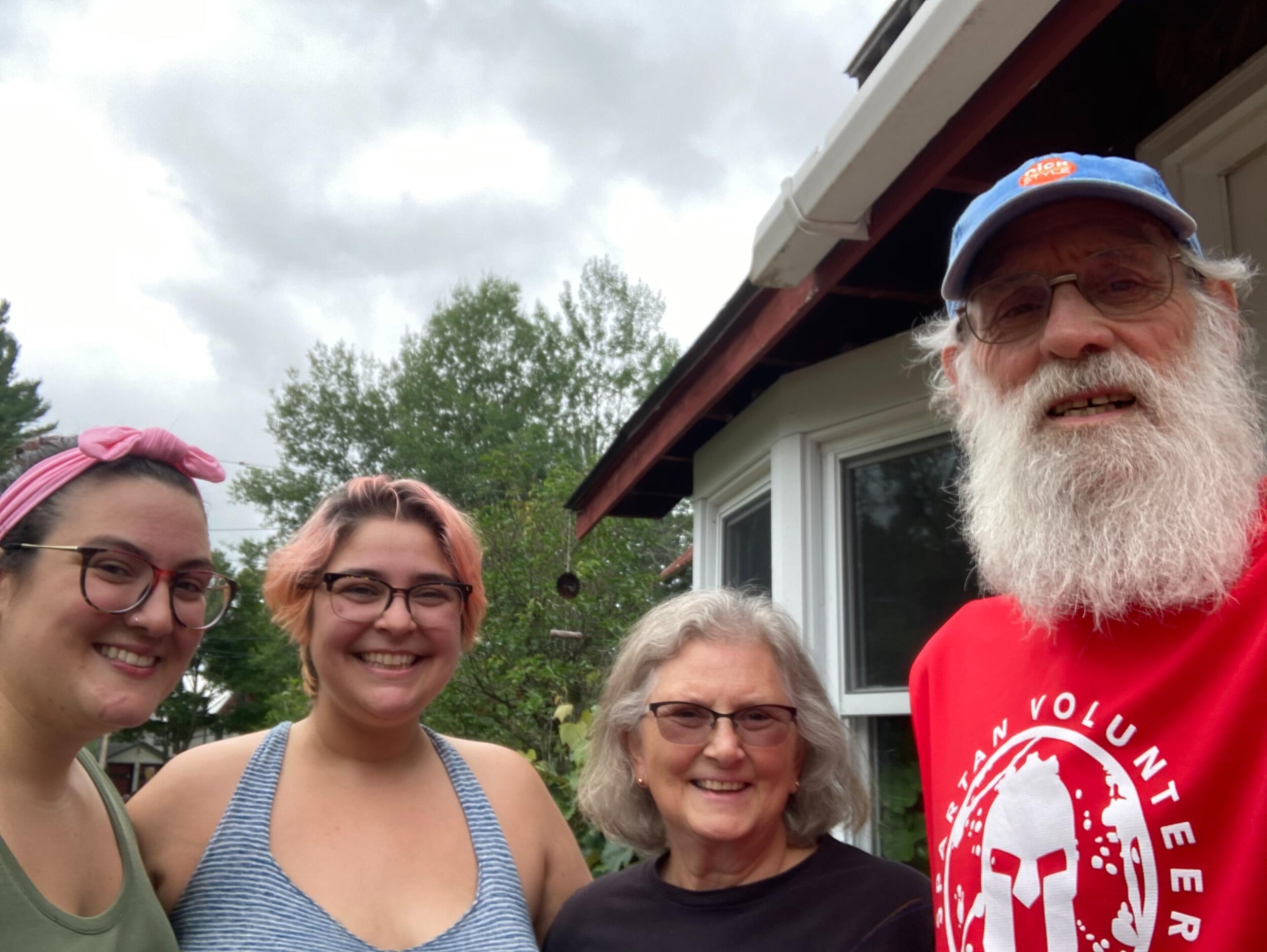 Ada decided to spend the summer of 2020 with her parents in Thendara, NY. In true lesbian fashion, after less than a year of dating, Ada asked Simone to come stay with her and her parents for a month. Simone said yes 