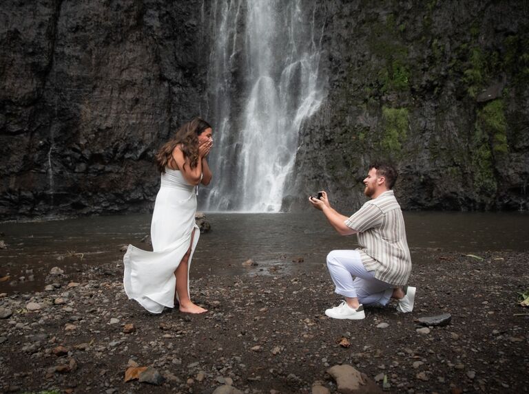 Our engagement in Tahiti, French Polynesia!