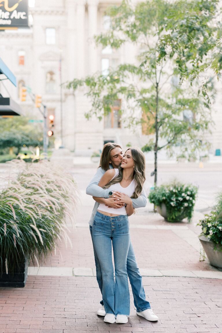 Dave and Em are still currently in Indianapolis, wedding planning and extremely excited for their next chapter in life - together.