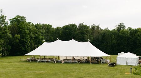 Rustic Wood Bar - Classical Tents and Party Goods